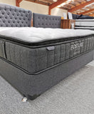 Double Bed 2PCS NZ Made Base with Posture Elite Medium Double Mattress