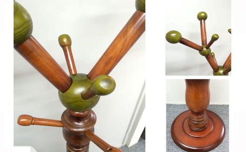 Solid Wooden Funky Style Coat Stand