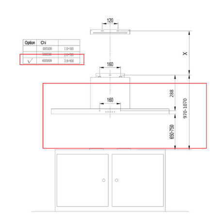 Midea 60cm T-Shape Rangehood E60TEW2M75 - Midea | Home Appliances New Zealand
