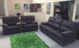 Maryland Fabric Power / Electric Recliner Sofa with USB Ports and Fold-Down Cup Holder Console from