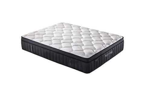 Queen Bed 2pcs - Posture Elite Plush Queen Mattress & NZ Made Base