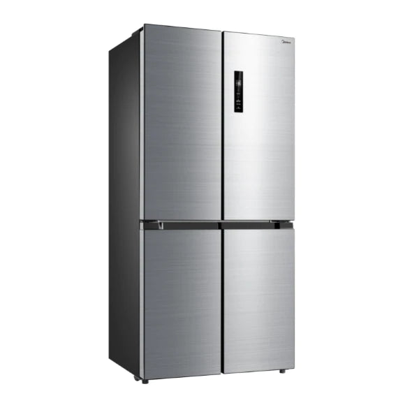 Midea 474L Cross Door / French Door Fridge Freezer Stainless Steel