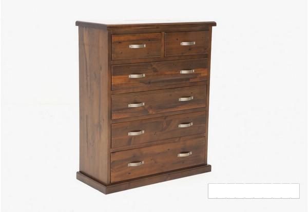 Felton 6PCS Solid Pine Wood Rustic Bedroom Suite in Queen / King / Super King from