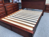 Maria 4PCS Solid Wooden Bedroom Suite Queen/ King/ Superking from