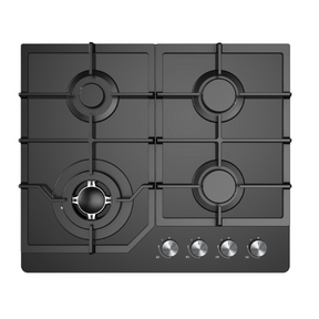 Midea 60cm Gas Cooktop Black Glass 60G40ME084-GFT - Midea | Home Appliances New Zealand