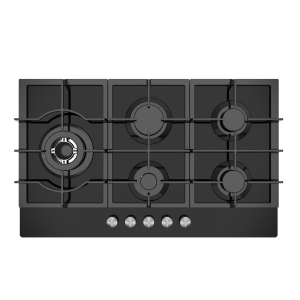 Midea Black Glass Gas Cooktop 90G50ME060-GFL - Midea | Home Appliances New Zealand
