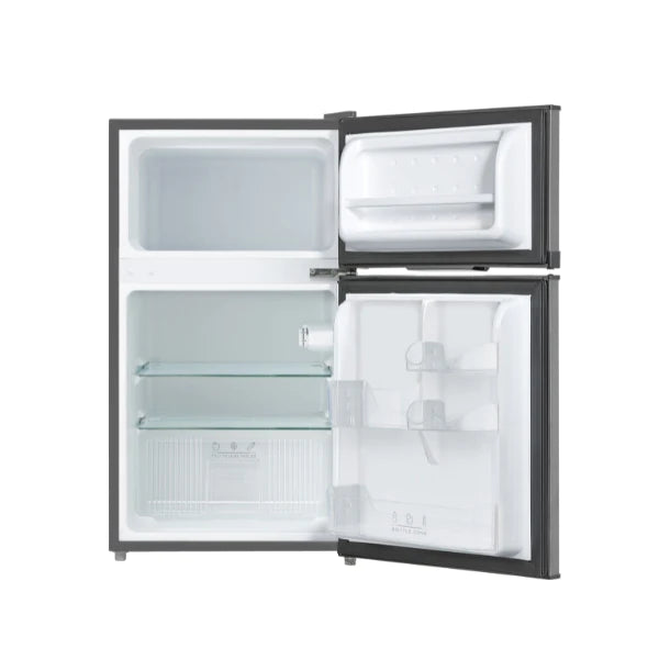 Midea 87L Bar Fridge and Freezer - Stainless Steel 3 Years Warranty