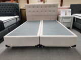 Bella Super King Bed 3pcs NZ Made Split Base, Headboard & 28cm Thick Pocket Spring Pillow Top Mattress