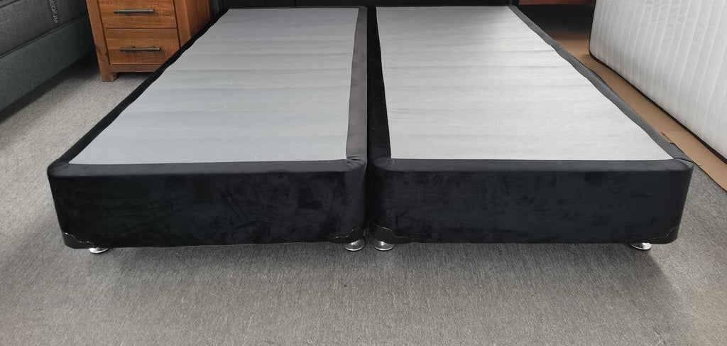 Birmingham Super King Bed 3pcs NZ Made Split Base, Headboard & 28cm Thick Pocket Spring Pillow Top Mattress
