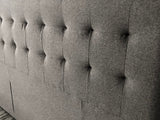 Bella Grey Fabric Headboard in Single/ King Single/ Double/ Queen/ King/ Super king from