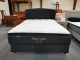 Birmingham Super King Bed 3PCS NZ Made Split Base, Headboard & Posture Elite Medim Mattress