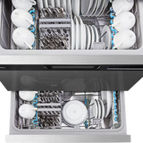 Midea 14 Place Settings Double Drawer Dishwasher JHDWDD14SS - Midea | Home Appliances New Zealand