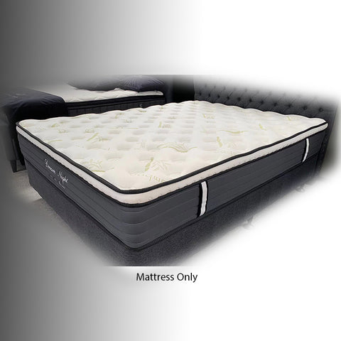 Dream Night* Bamboo 30cm Thick 3 Zone Pocket Spring Memory Foam Mattress in Double/ Queen/ King/ Super King from