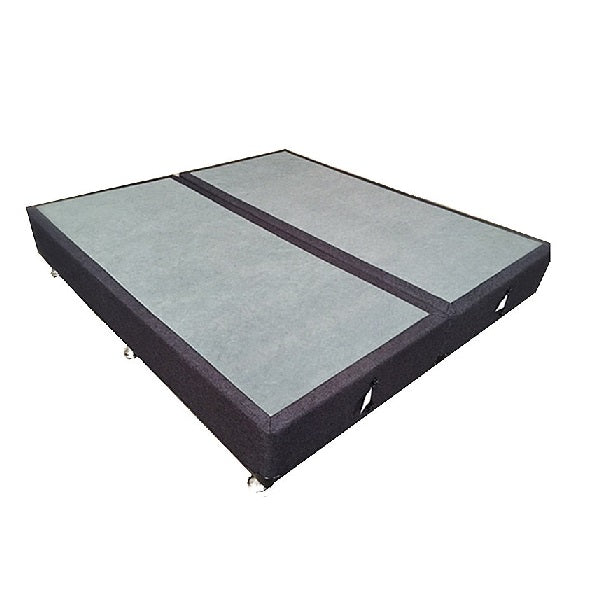NZ Made Split Queen Base, Charcoal, Black, Beige & Grey Colour Available