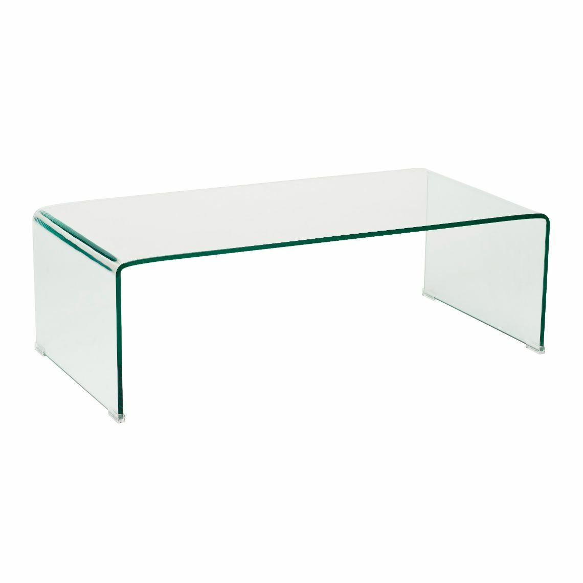 Cali U Shape Glass Coffee Table