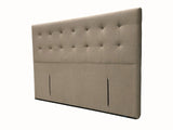 Bella Beige Fabric Headboard in Single/ King Single/ Double/ Queen/ King/ Super king from