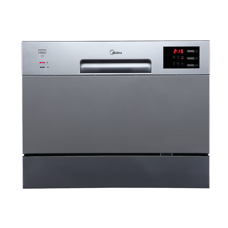Midea 6 Place Setting Bench Top Dishwasher Stainless Steel JHDW6TT - Midea | Home Appliances New Zealand