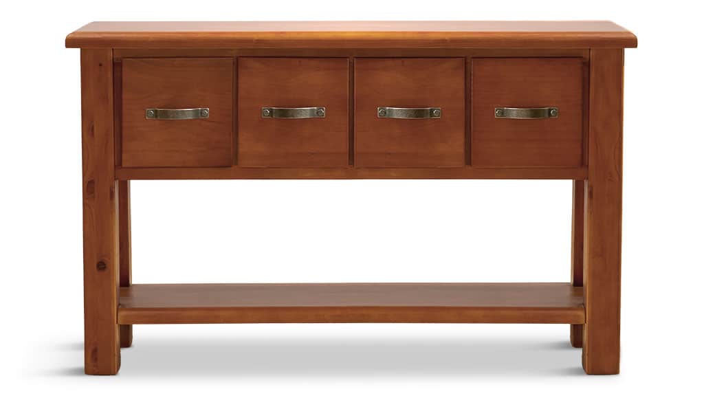 Felton Solid Wooden Rustic Hall Table