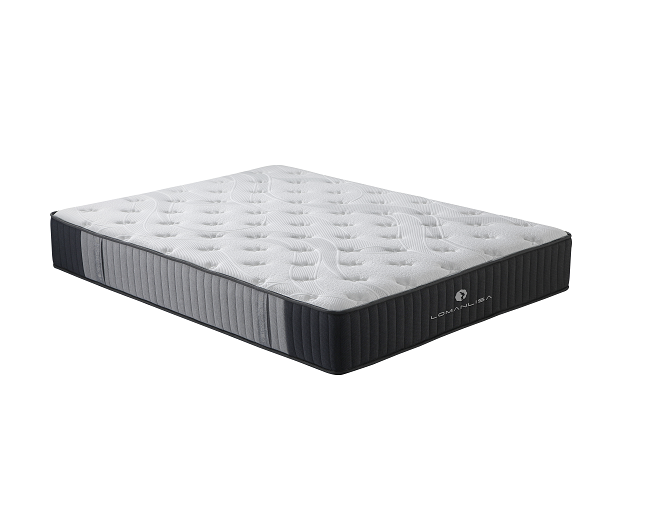 Queen Bed 2Pcs NZ Made Base with an Extra Firm Pocket Spring Mattress