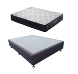 Queen Bed 2Pcs NZ Made Base & Posture Elite Firm 5 Zone Pocket Spring Mattress