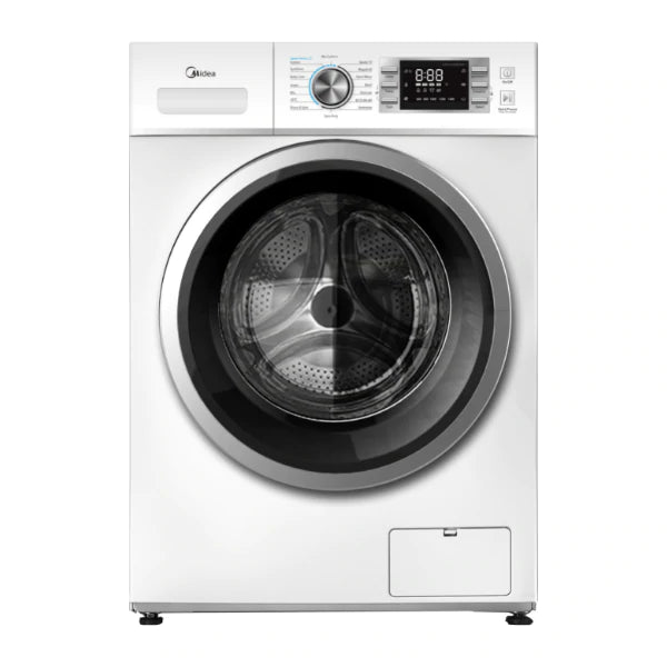 Midea 8.0KG Front Load Washing Machine - MFC Model Includes Clothes Reload Function