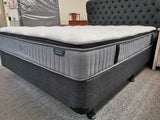 Bethany King Bed 3pcs NZ Made Split Base, Headboard & 28cm Thick Pocket Spring Pillow Top Mattress